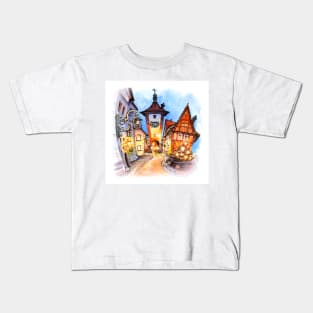 Rothenburg ob der Tauber, Bavaria Kids T-Shirt